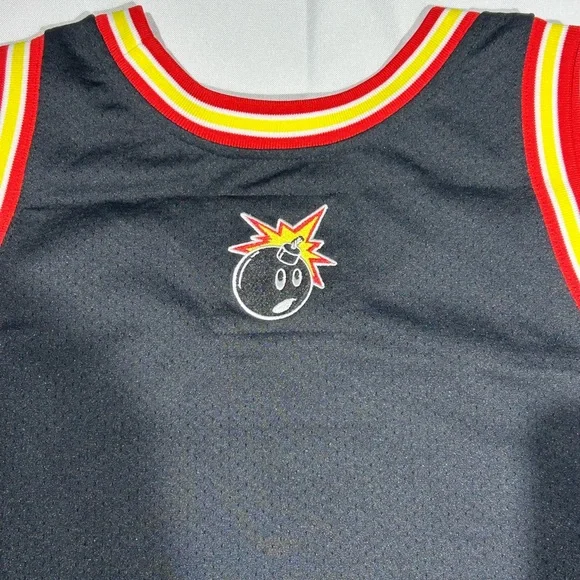 The Hundreds Black Basketball Jersey Size L MSRP $150 Mitchell & Ness NWT - Picture 7 of 7